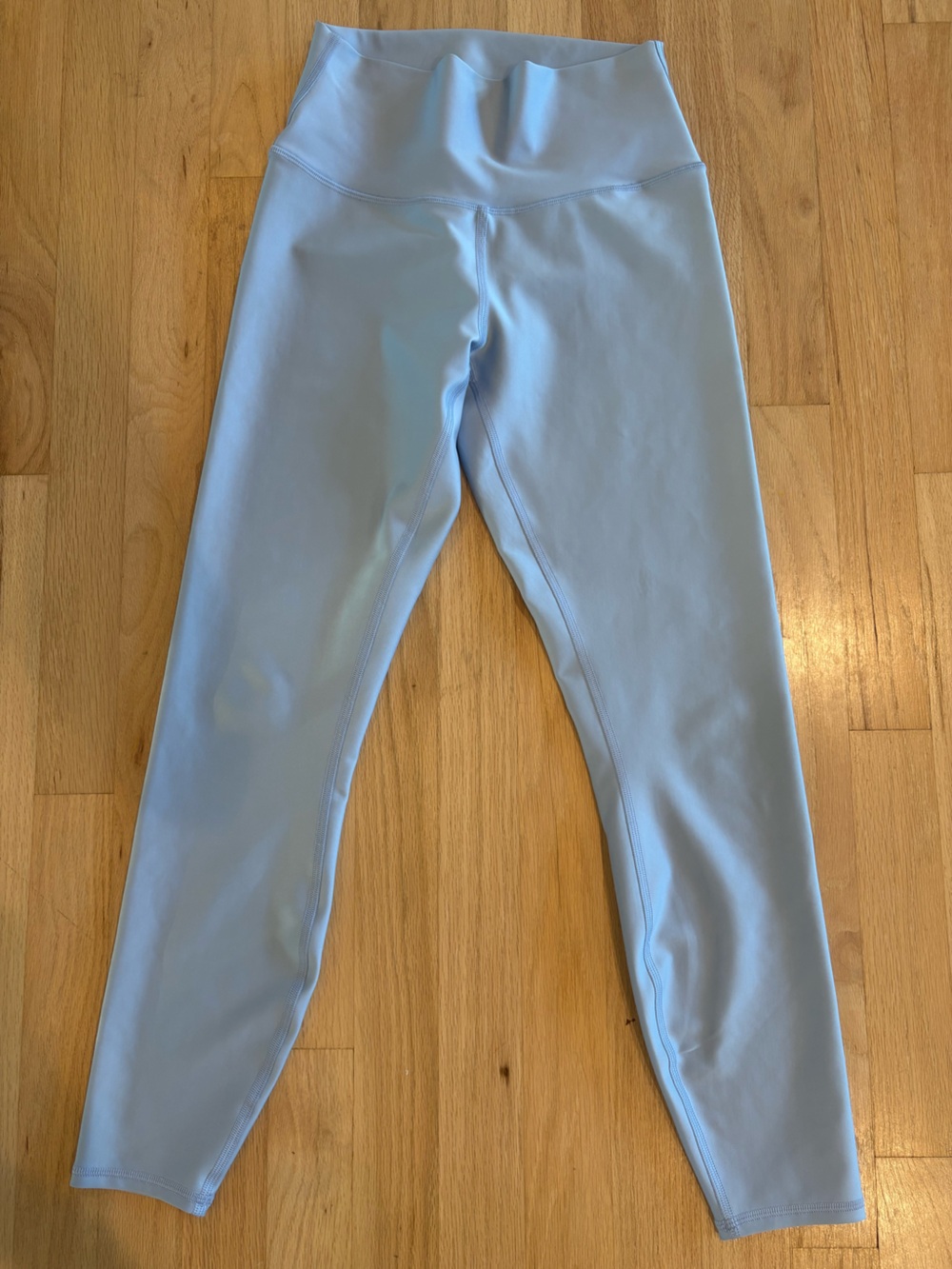 Alo Yoga Seashell Blue 7/8 High-Waist Airlift Legging
